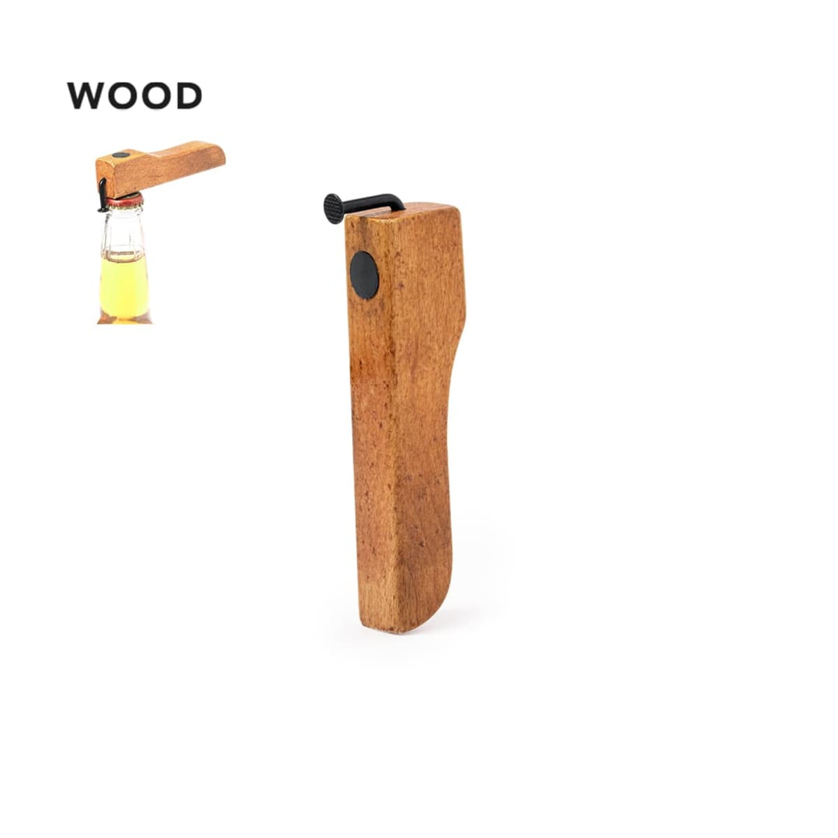 Genuine Wood Bottle Openers