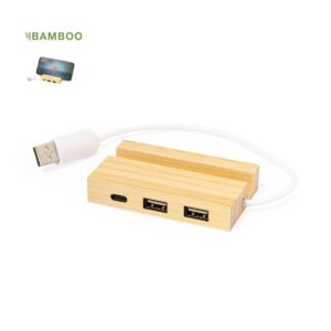 2.0 Bamboo Usb Hubs
