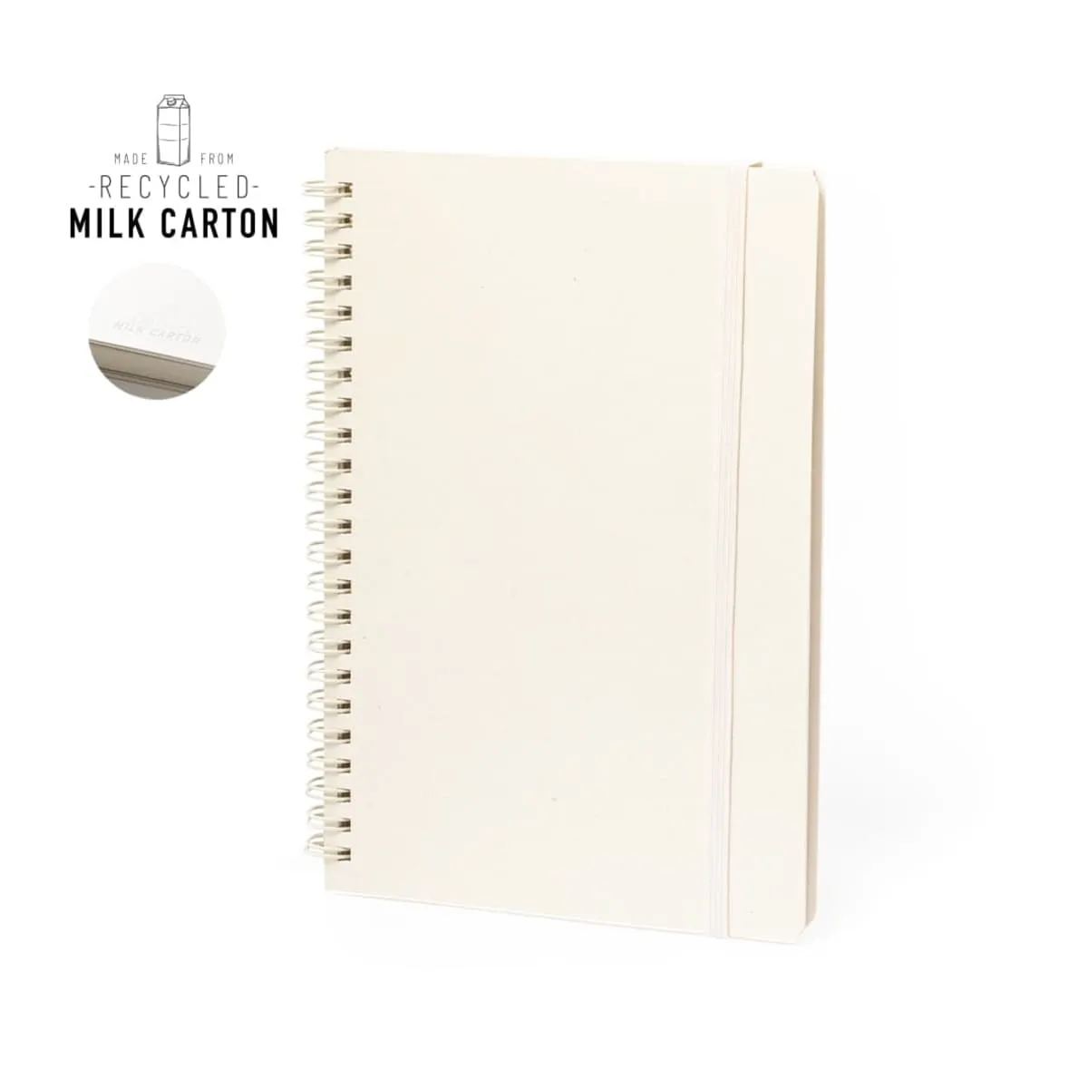 A5 Recycled Milk Carton Notebooks