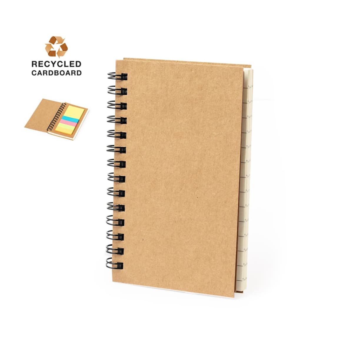 Recycled Cardboard Sticky Notebooks