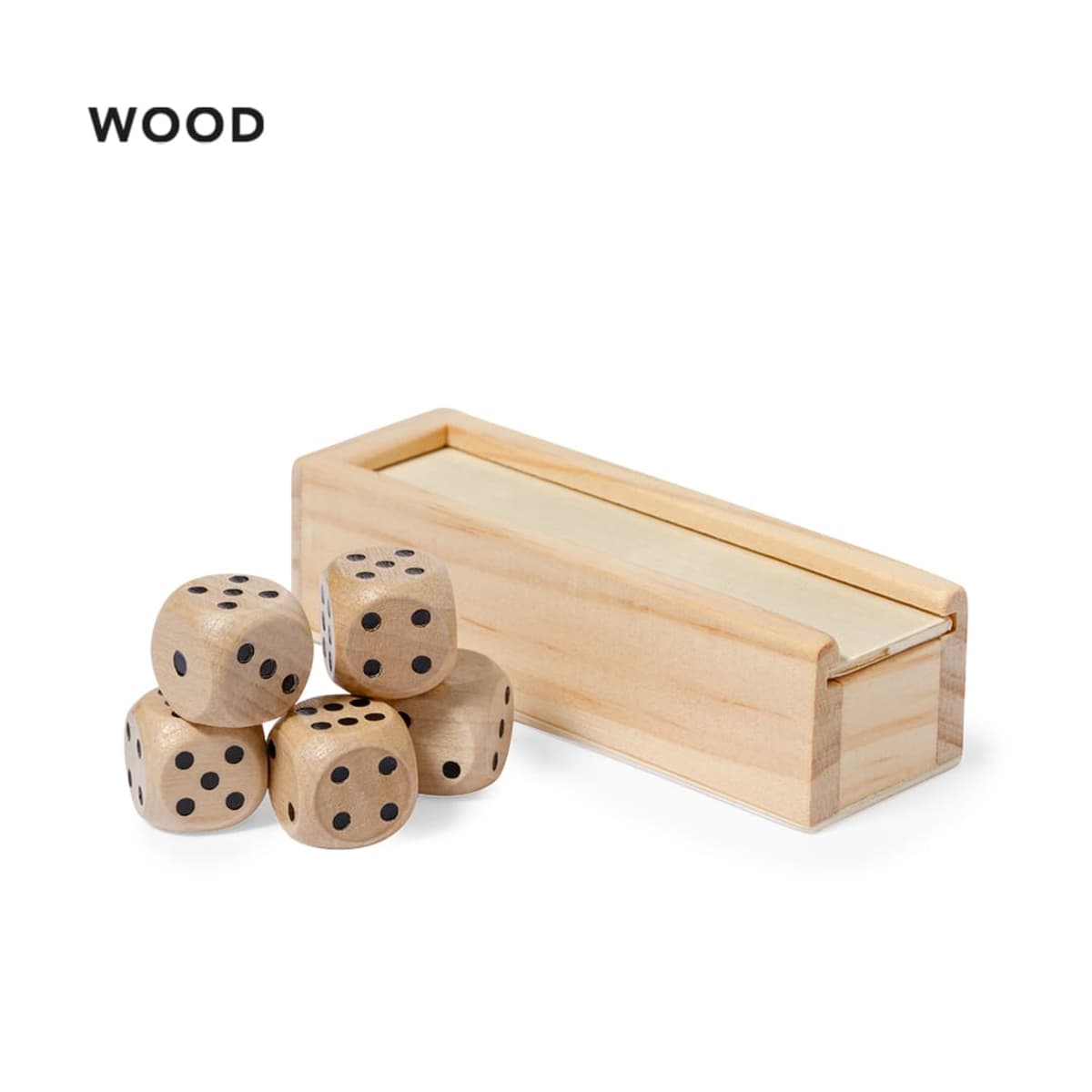 Atlantis Wood Dice Sets