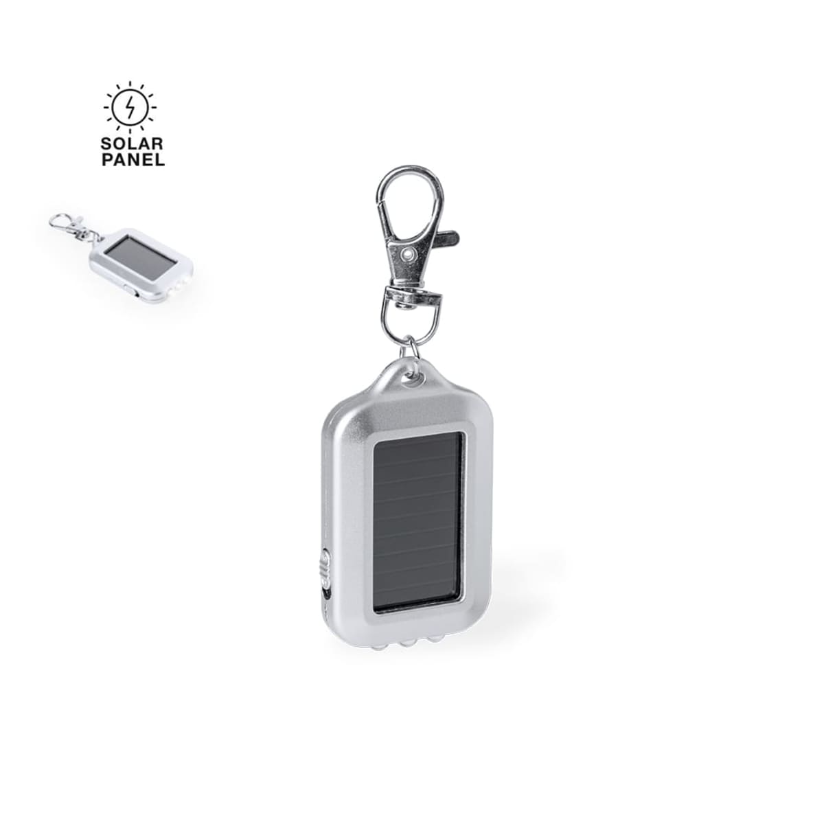 Solar Charging Torch Keyrings
