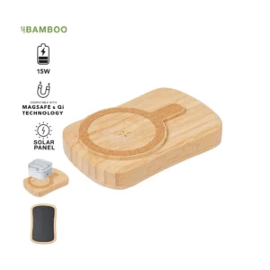 Bamboo Solar Power Banks