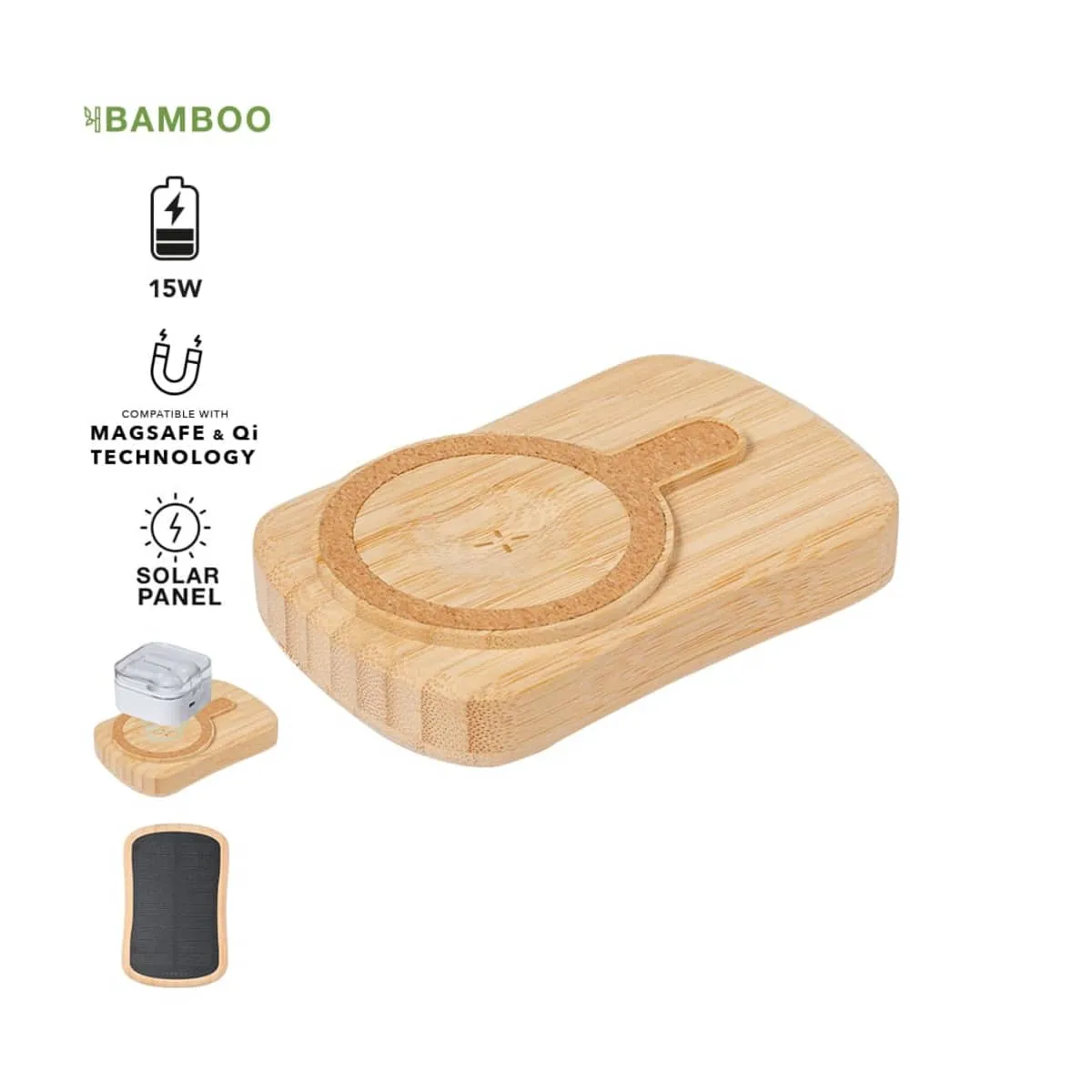 Bamboo Solar Power Banks