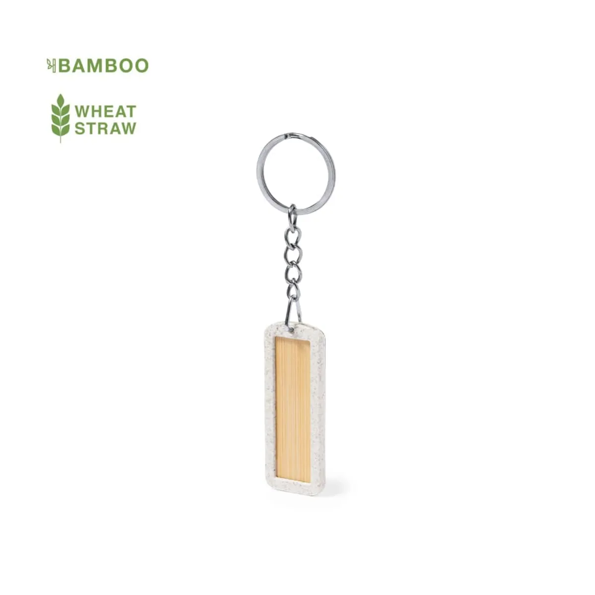Wheat Straw Eco Keyrings