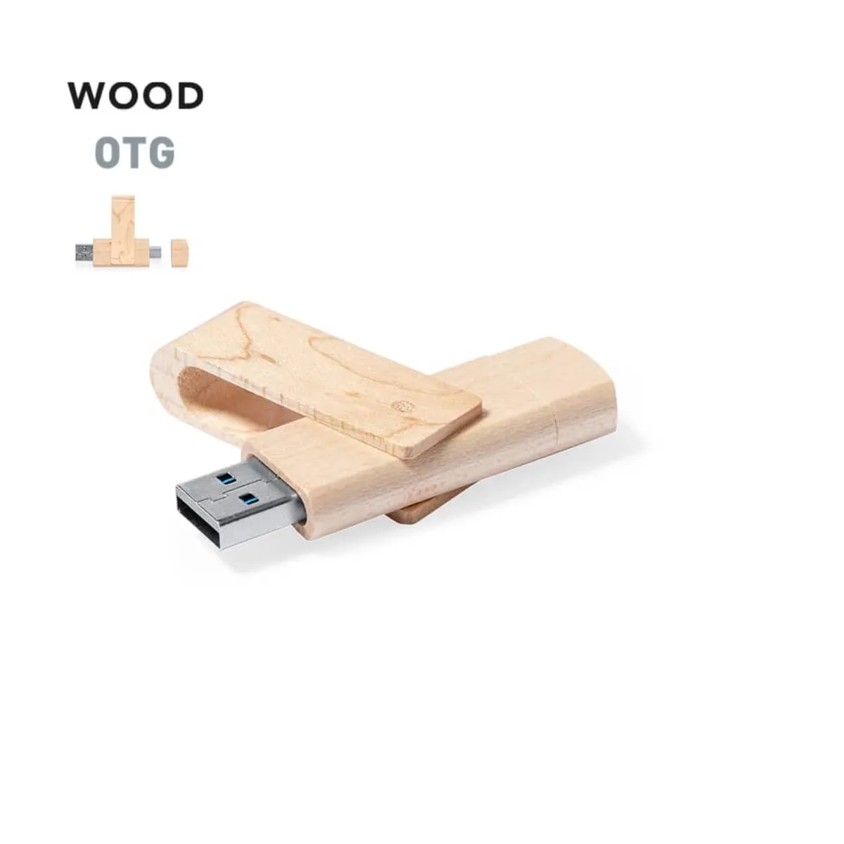 Soft Bamboo 16Gb Usb Memory Sticks