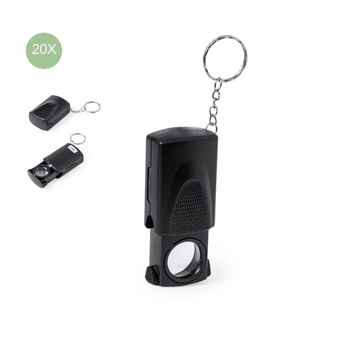 Led Magnifier Keyrings