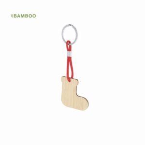 Bamboo Christmas Keyrings