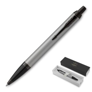 Parker IM Achromatic Matte Grey BT Ballpoint Pens