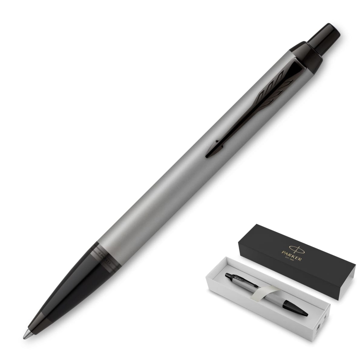Parker IM Achromatic Matte Grey BT Ballpoint Pens