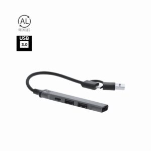 Recycled Aluminum Usb Hubs