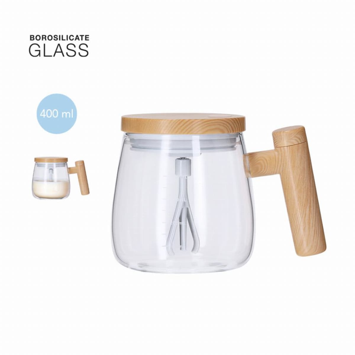Glass Mixing Cups