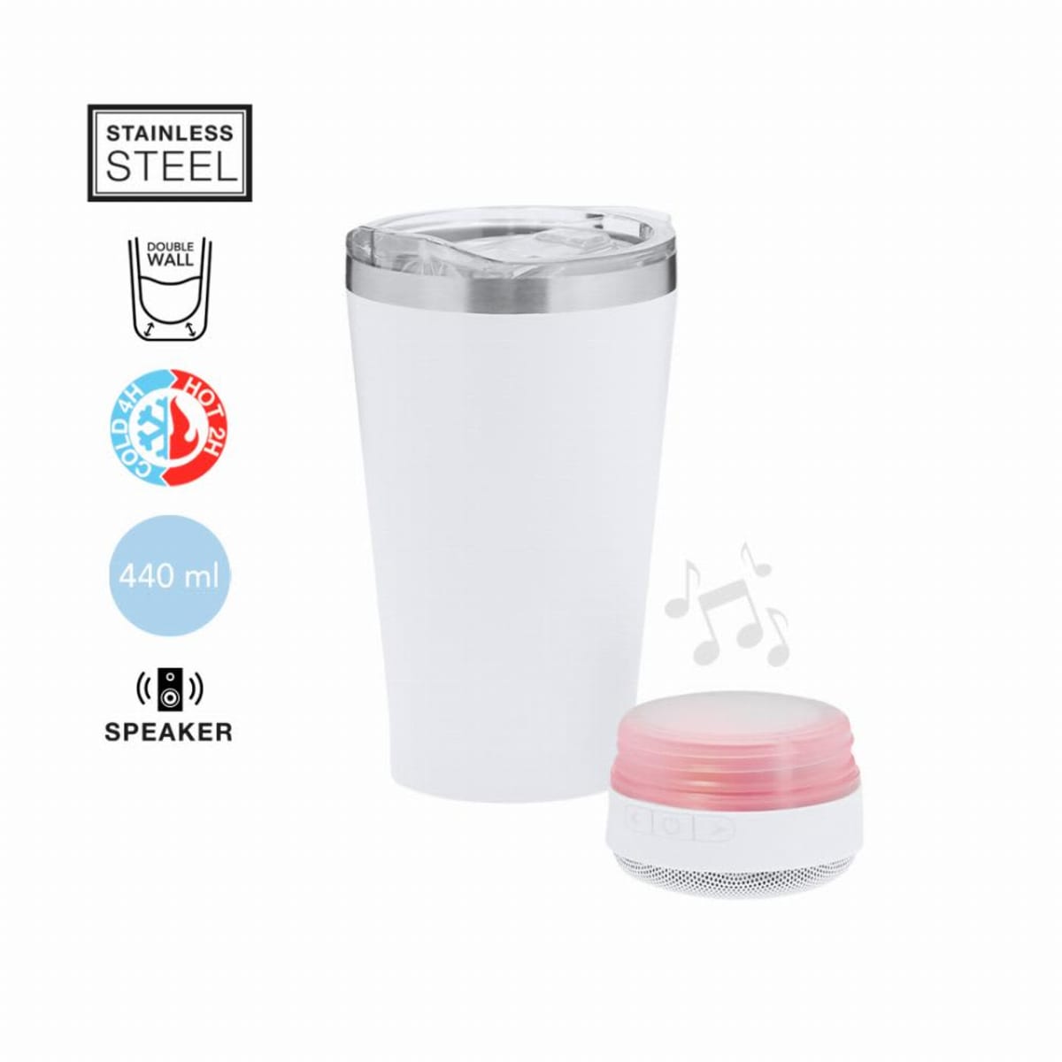 Duo Insulated Cup Speakers