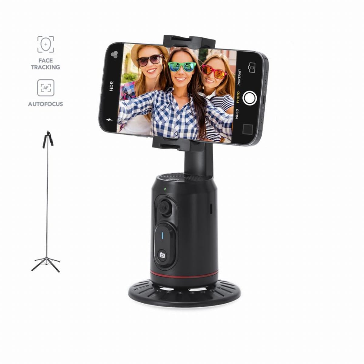 Tracking-Tripod Phone Holders