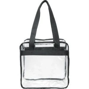 Hooray! Game Day Clear Zippered Safety Totes 15L