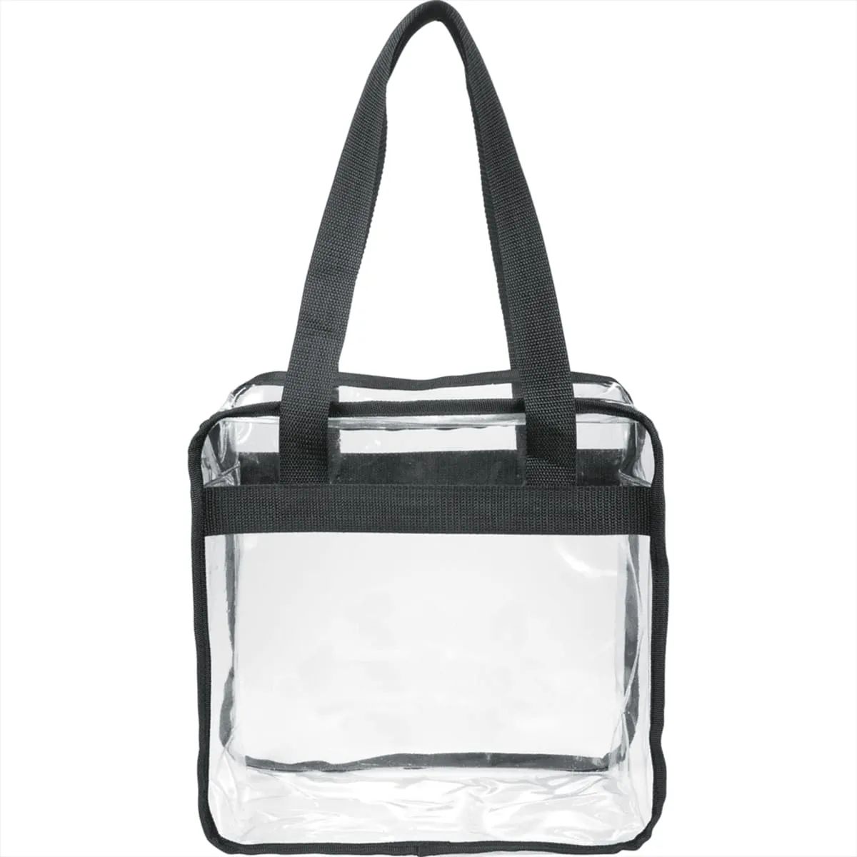 Hooray! Game Day Clear Zippered Safety Totes 15L