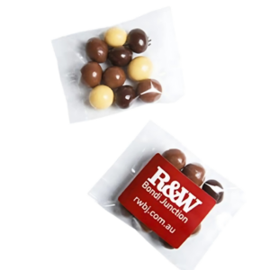 25G Chocolate Coffee Beans With Printing