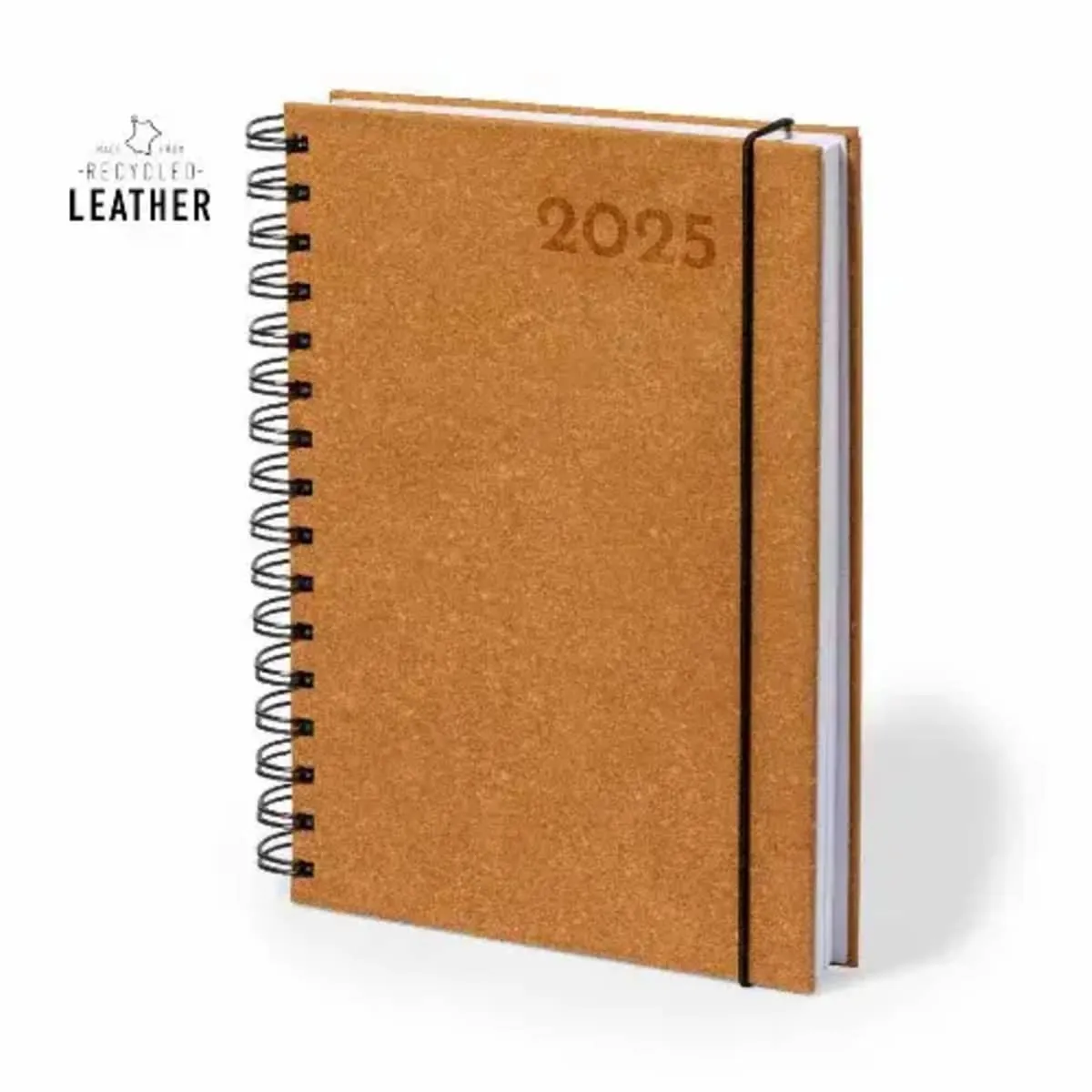 A5 Recycled Leather Diaries