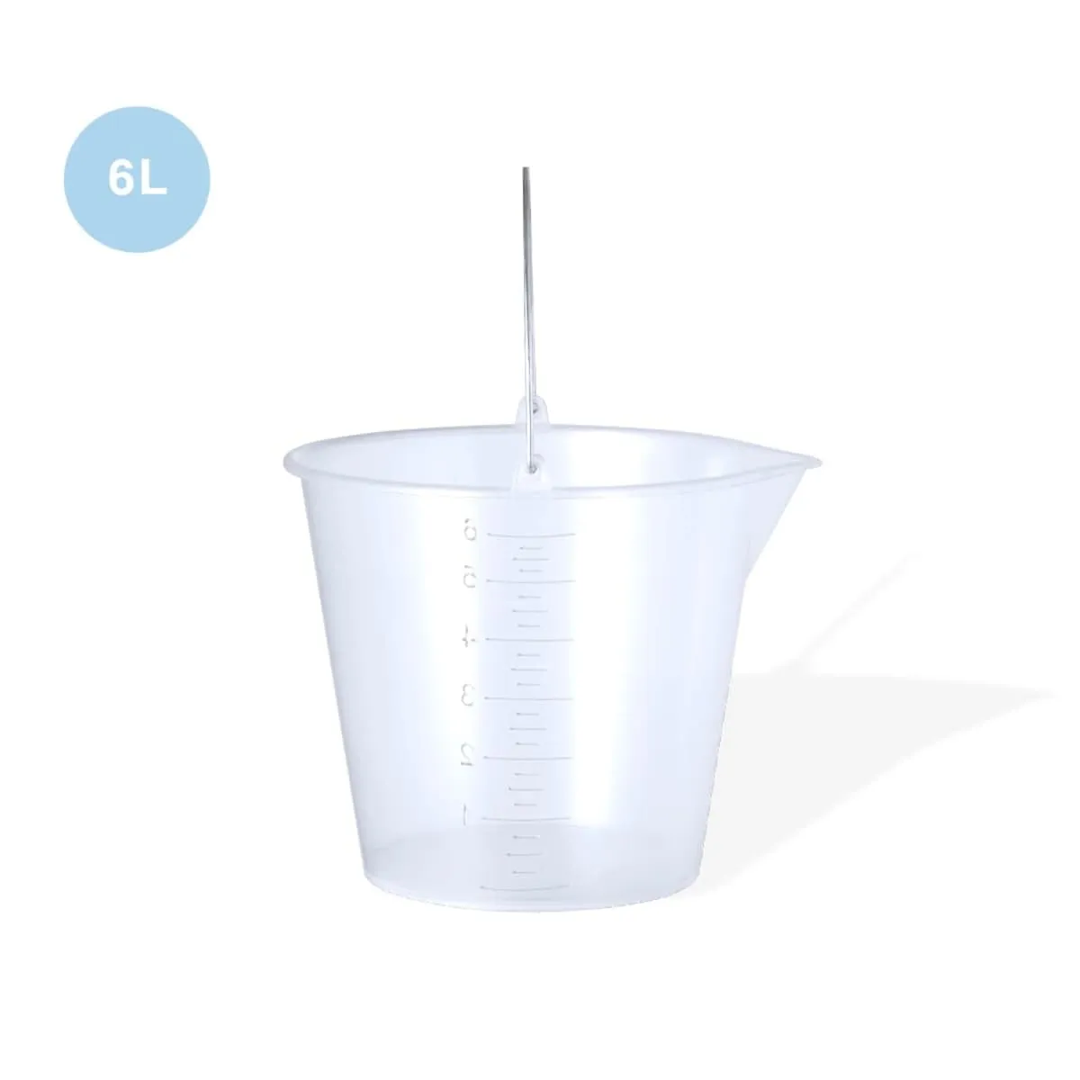 6L Transparent Manson Buckets