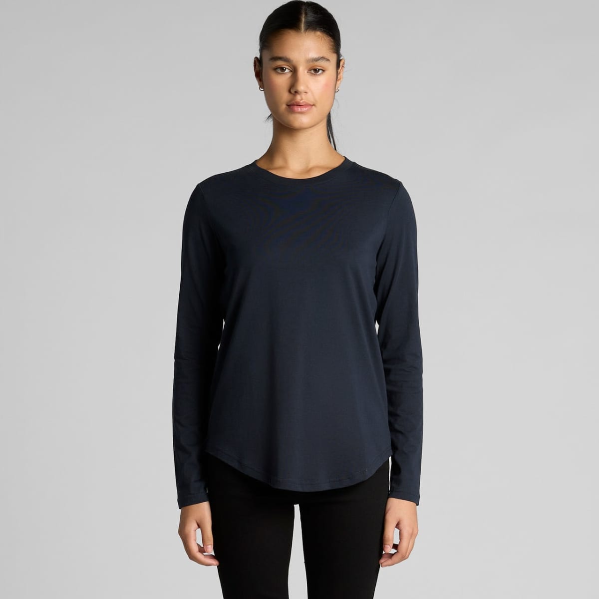 Wo's Maple Curve L/S Tees
