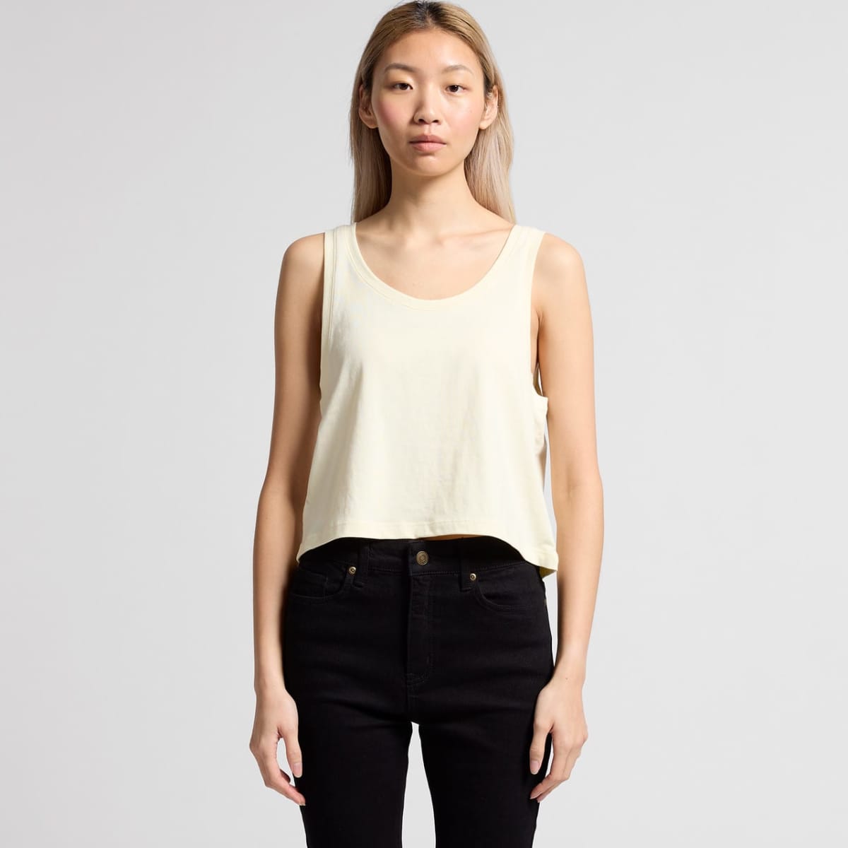Wo's Crop Singlets