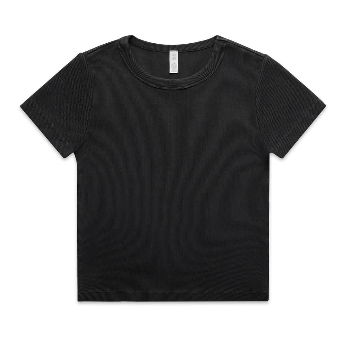 Wo's Faded Organic Rib Tees