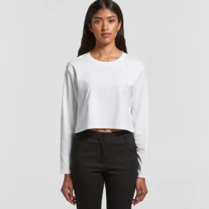 Wo's Crop L/S Tees