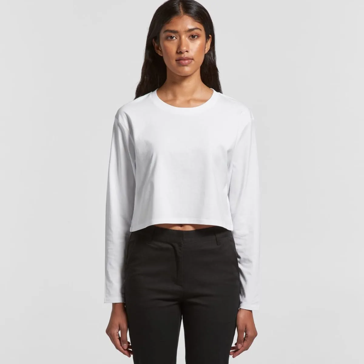 Wo's Crop L/S Tees