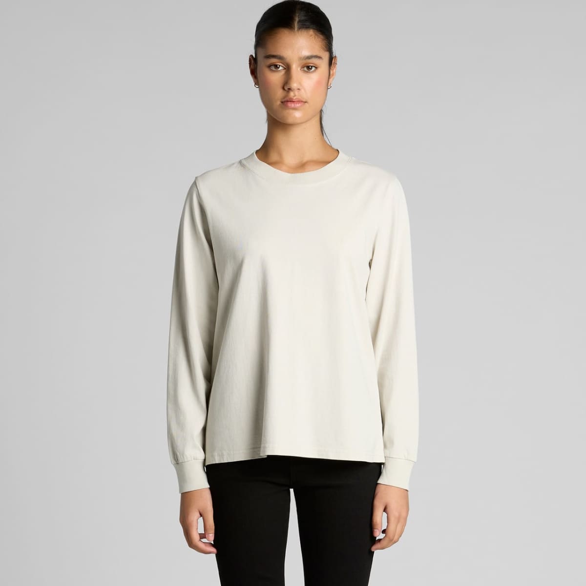 Wo's Heavy Faded L/S Tees