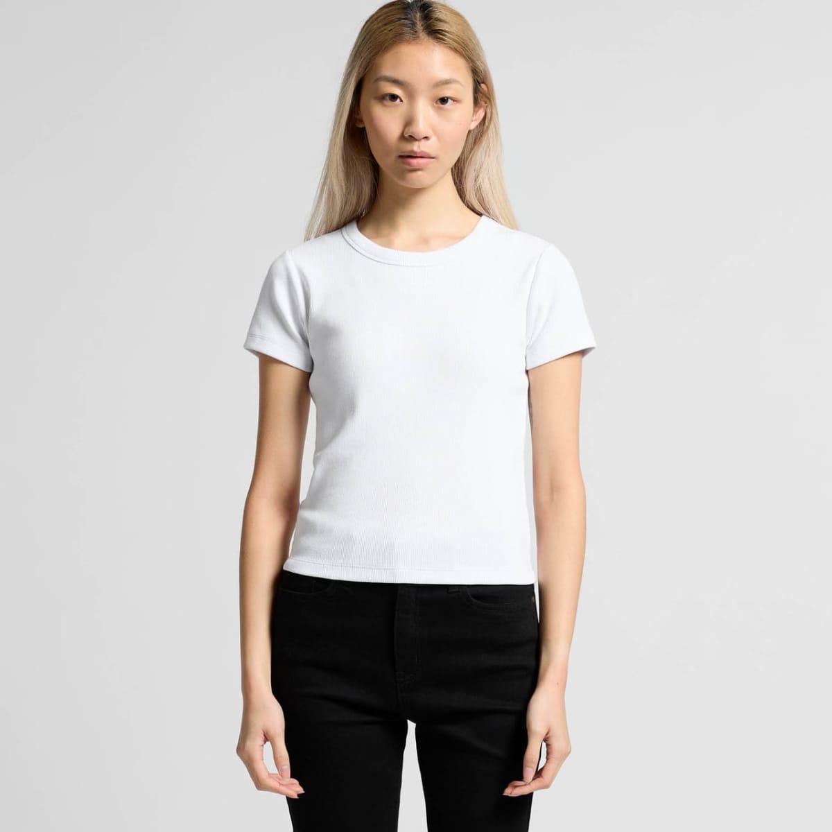 Wo's Organic Rib Tees