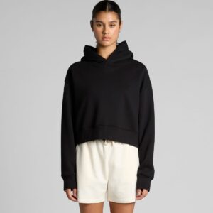 Wo's Relax Crop Hoodies