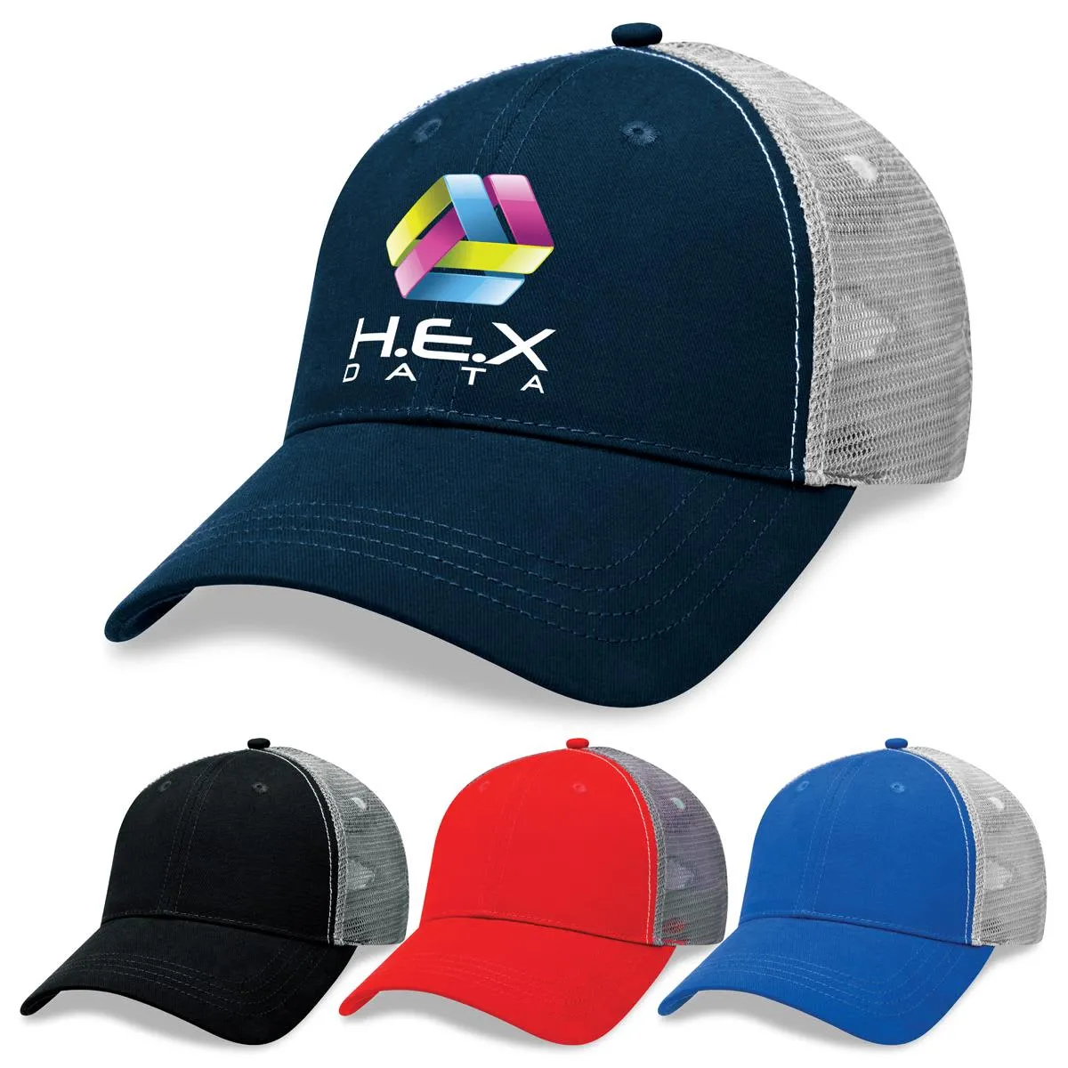 Sleek Mesh Trucker Caps