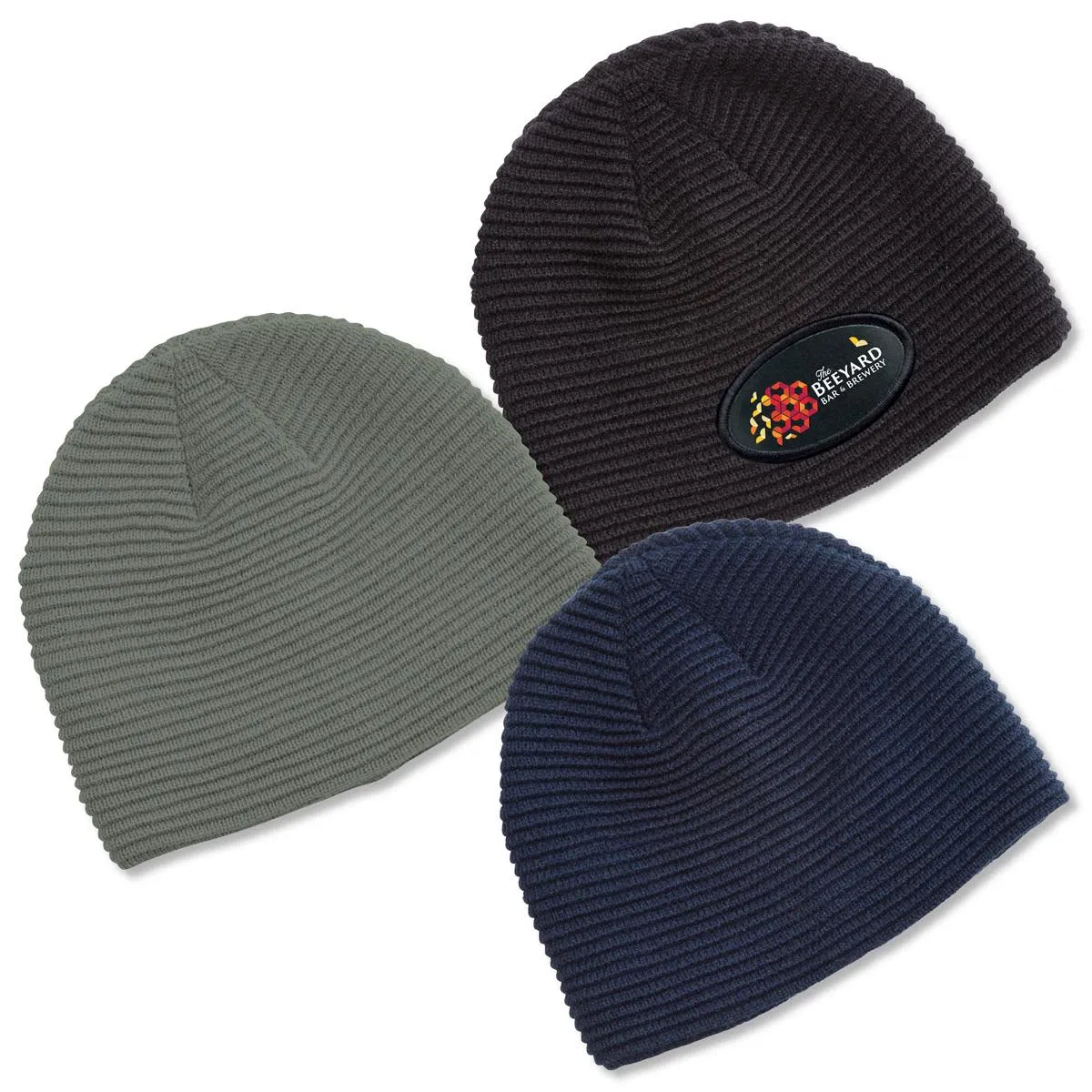 Ribbed Knit Beanies