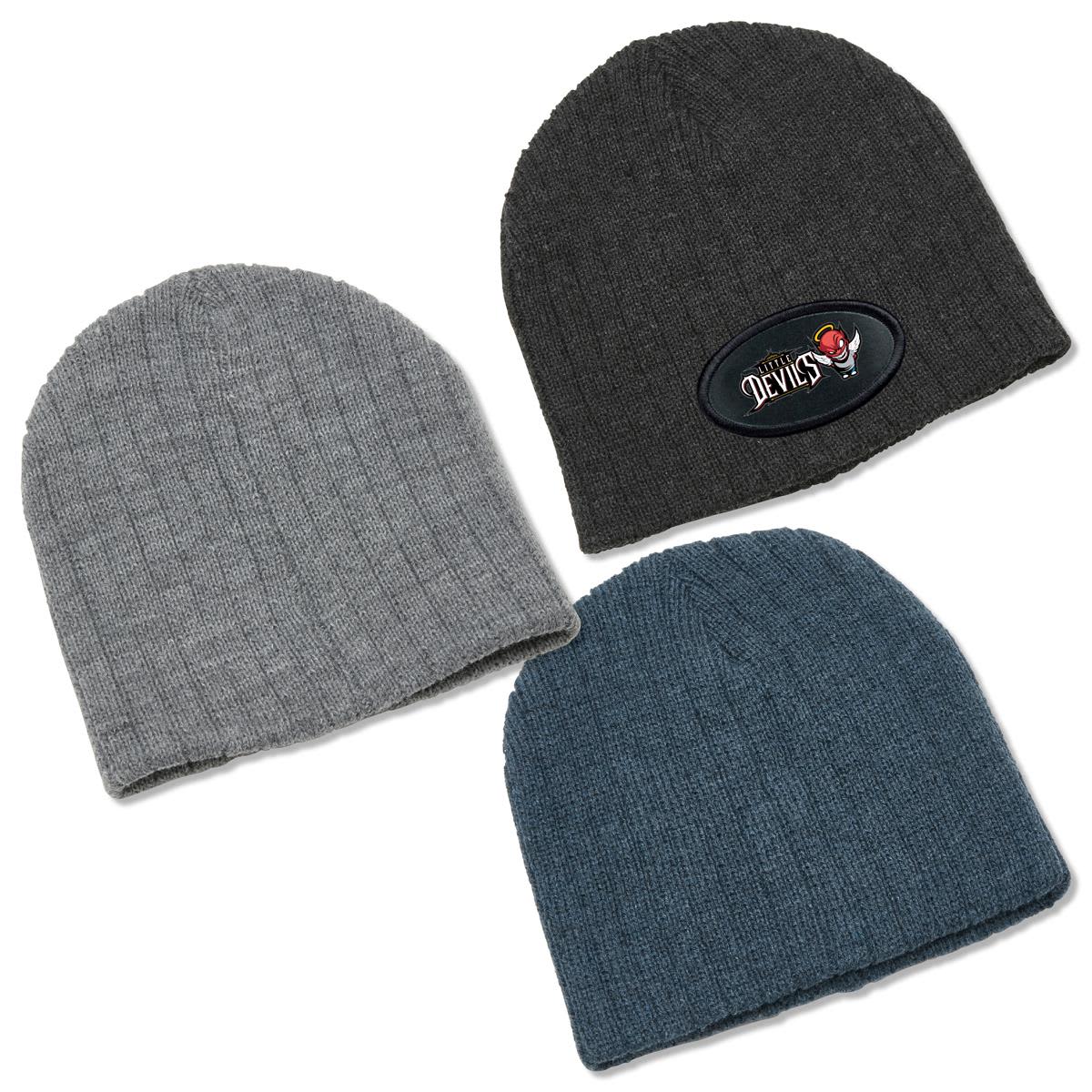 Heathered Knit Beanies
