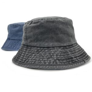 Stone Washed Bucket Hats