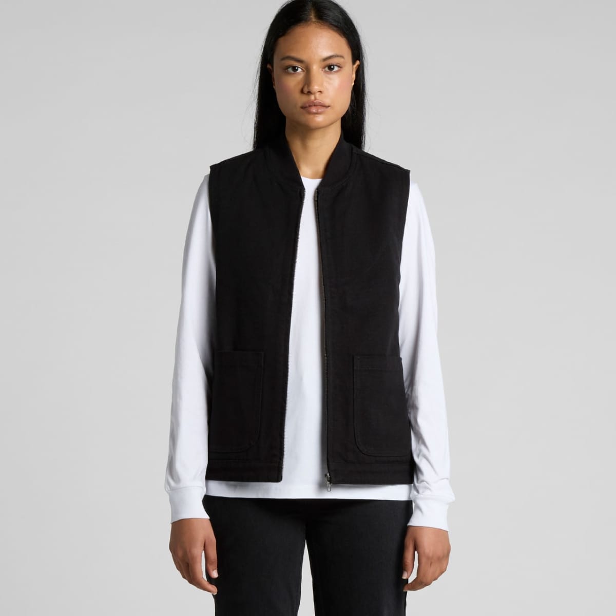 Wo's Canvas Heavy Vests