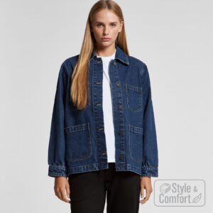 Wo's Denim Chore Jackets