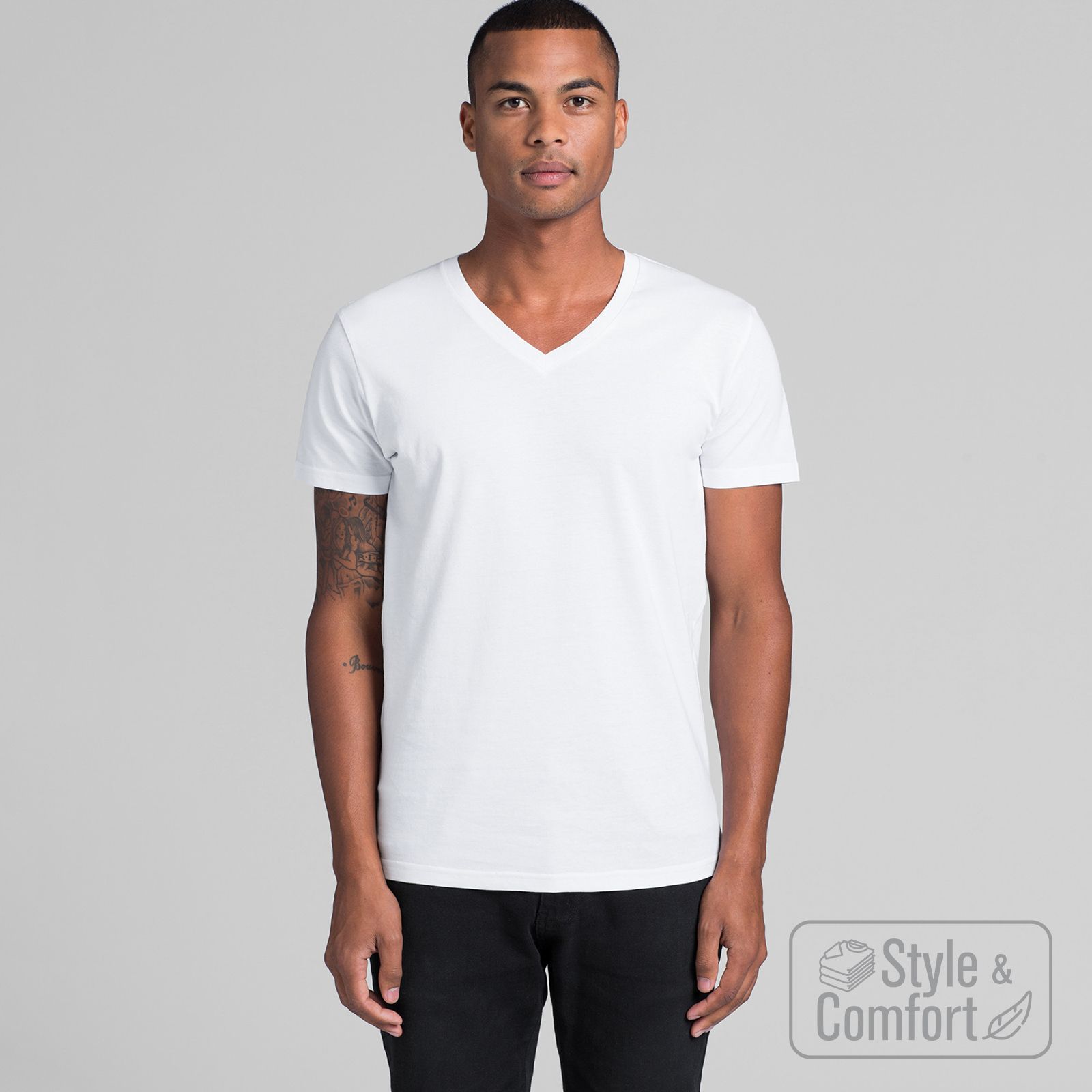 Mens Tarmac V-Neck Tees