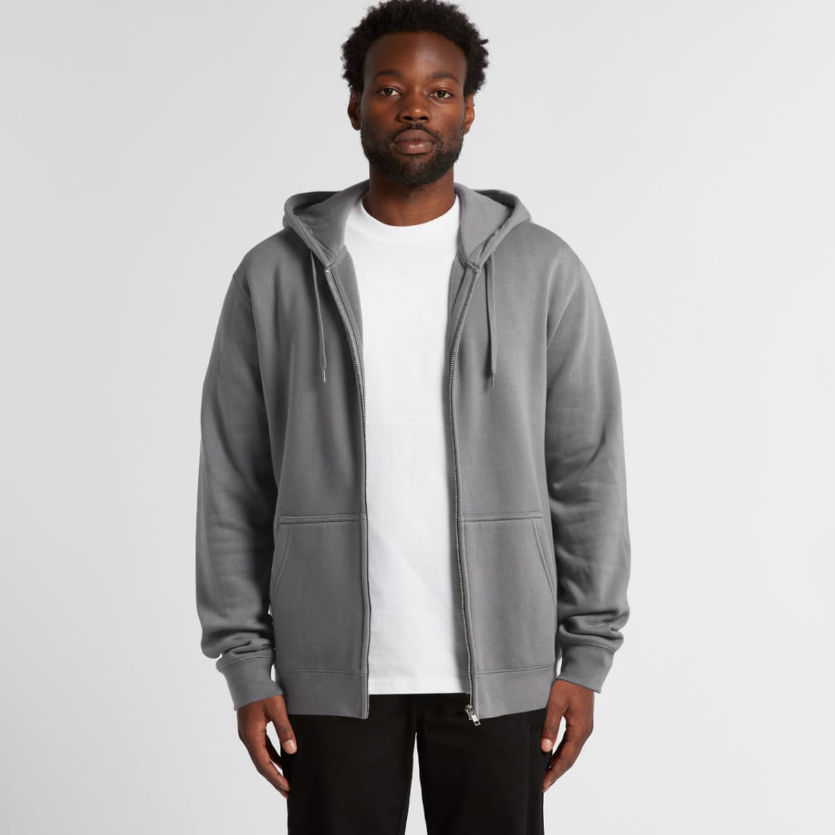 Stencil Zip Hoodies