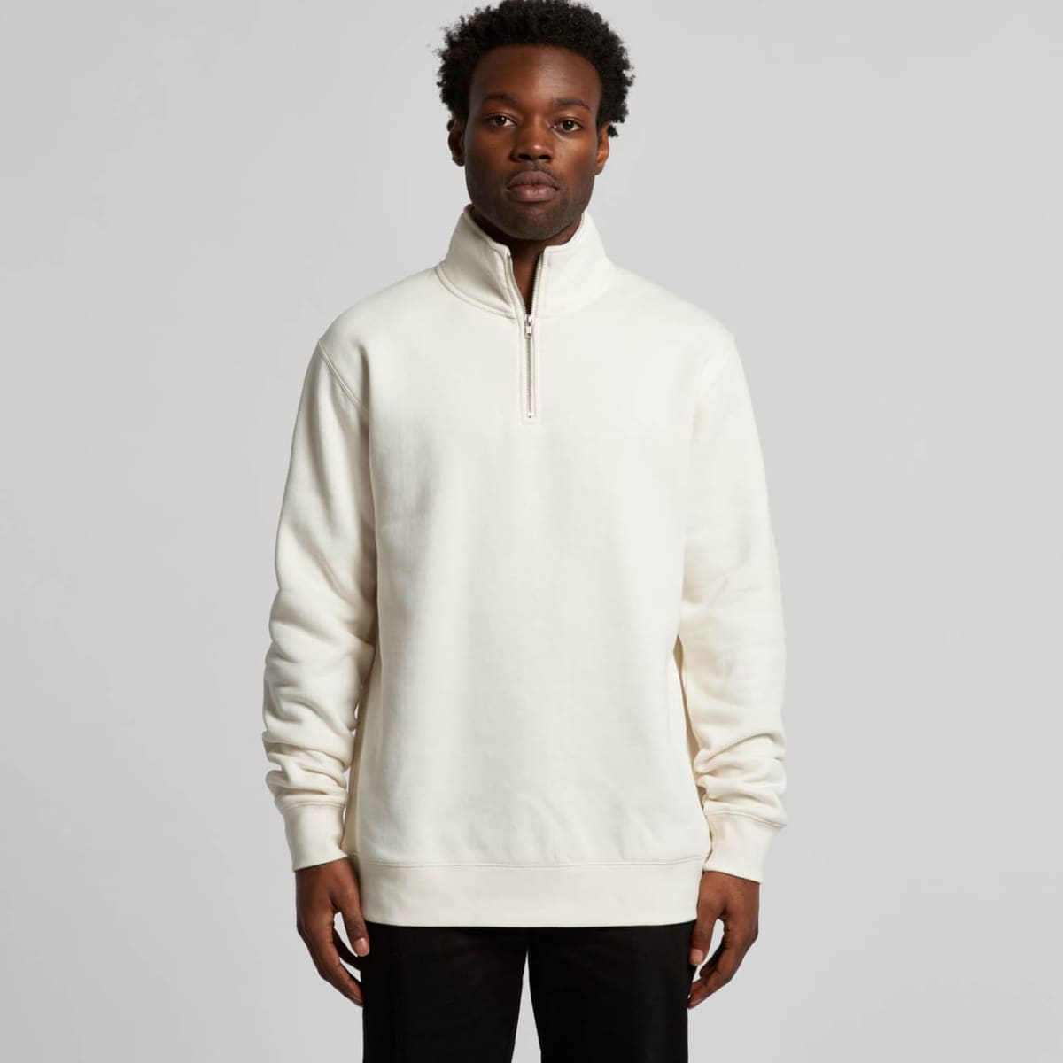 Stencil Half Zip Crewss