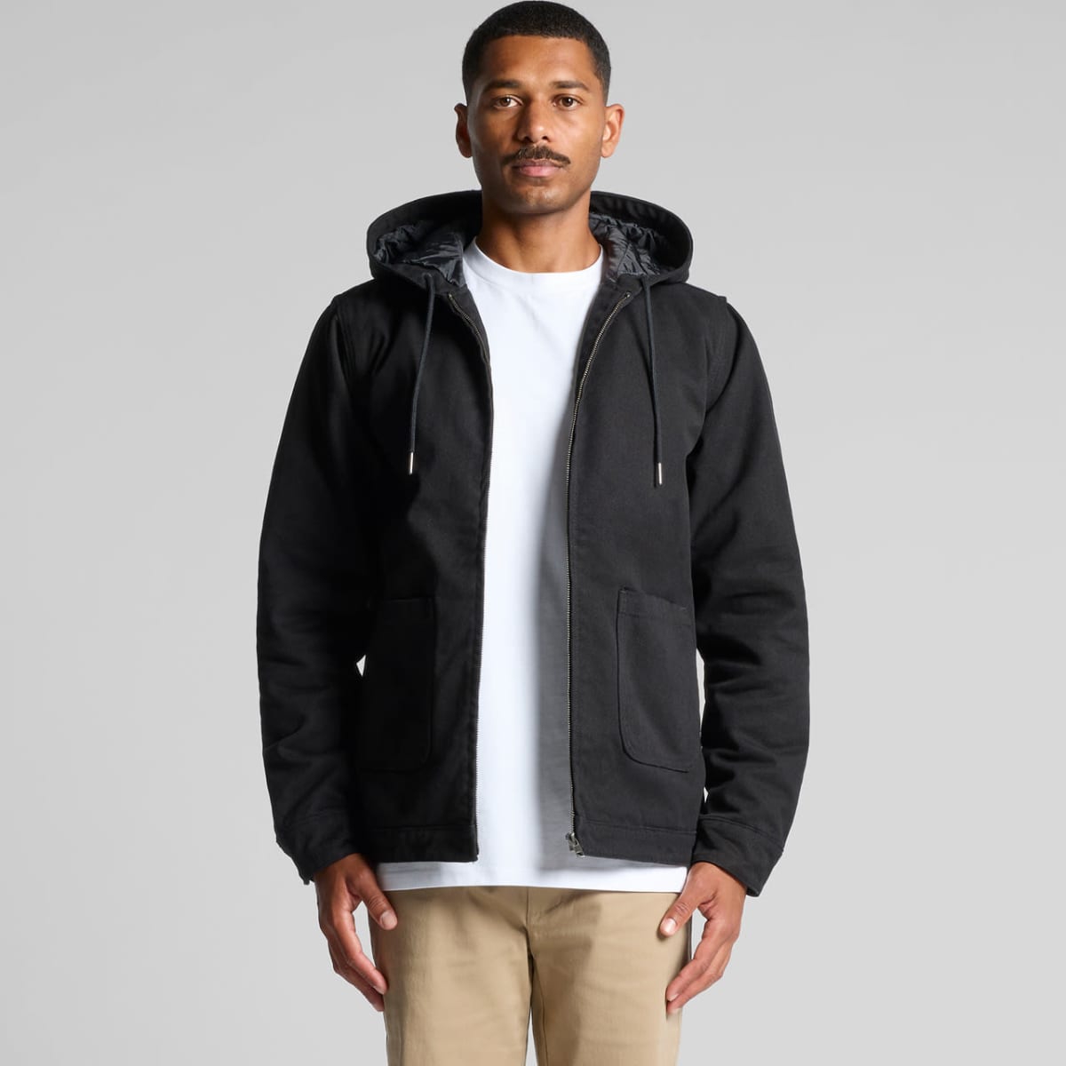 Canvas Heavy Hooded Jackets