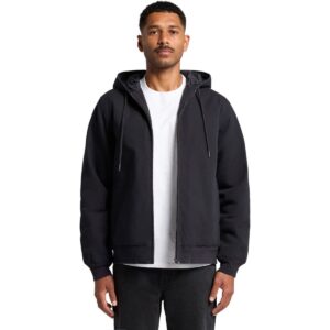 Canvas Bomber Hood Jackets