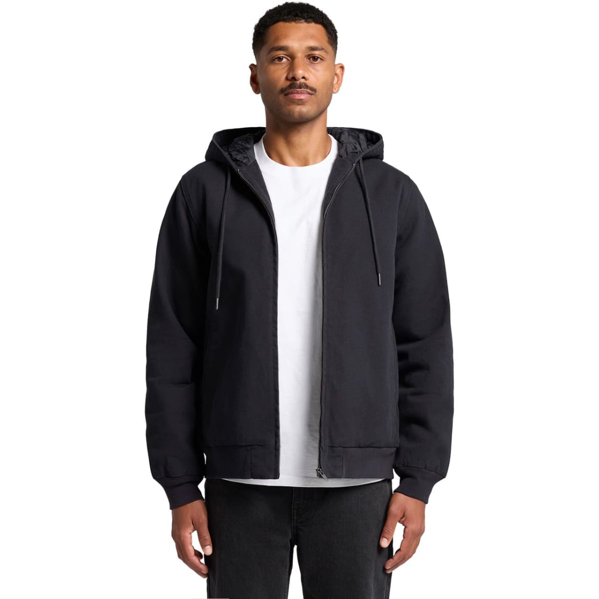 Canvas Bomber Hood Jackets