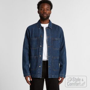 Mens Denim Chore Jackets