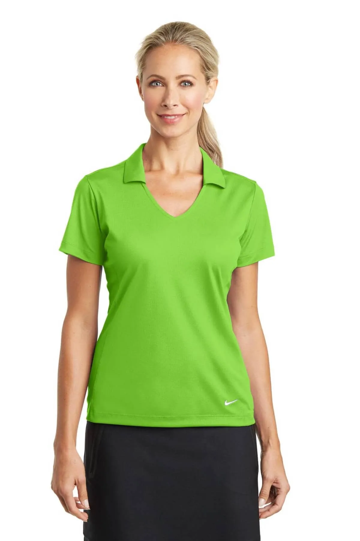 Nike Ladies Dri-Fit Vertical Mesh Polos