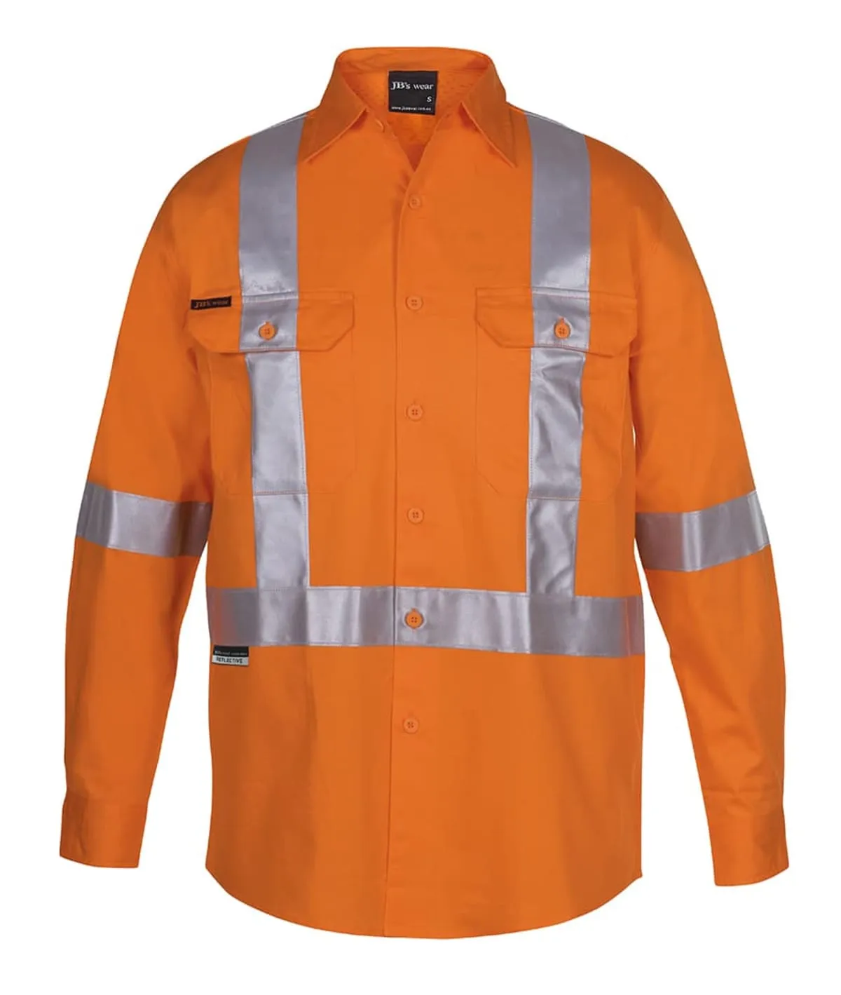Hi-Vis 150G Rail Work Shirts – X-Back (Nsw/Qld)