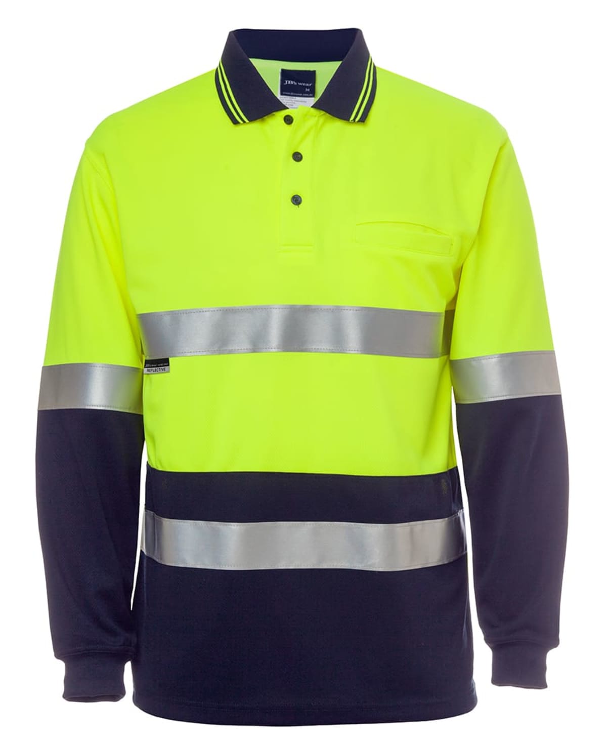 Hi Vis L/S (D+N) Breathable Polos
