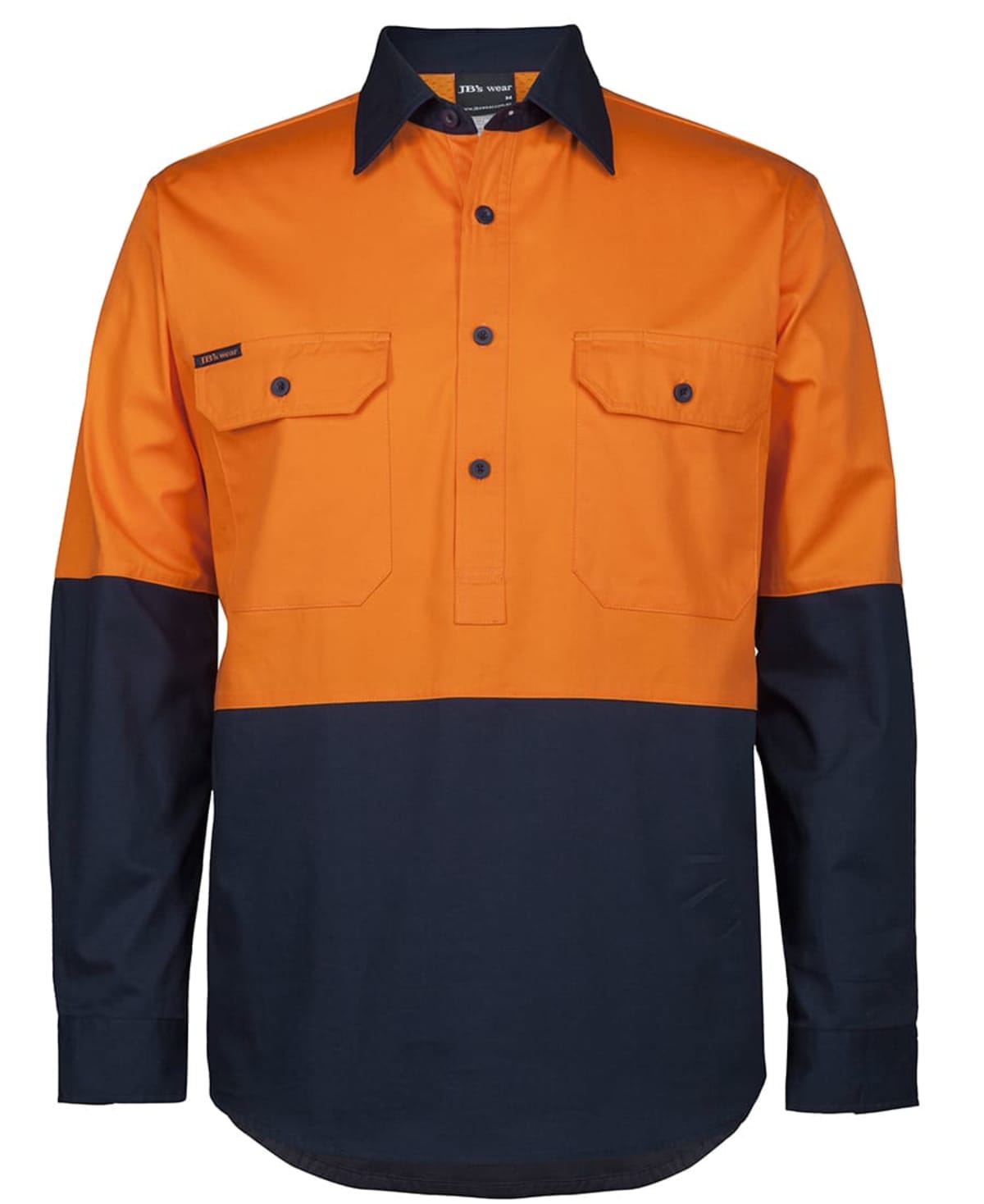 Hi-Vis Essential 150G Long Sleeve Work Shirt