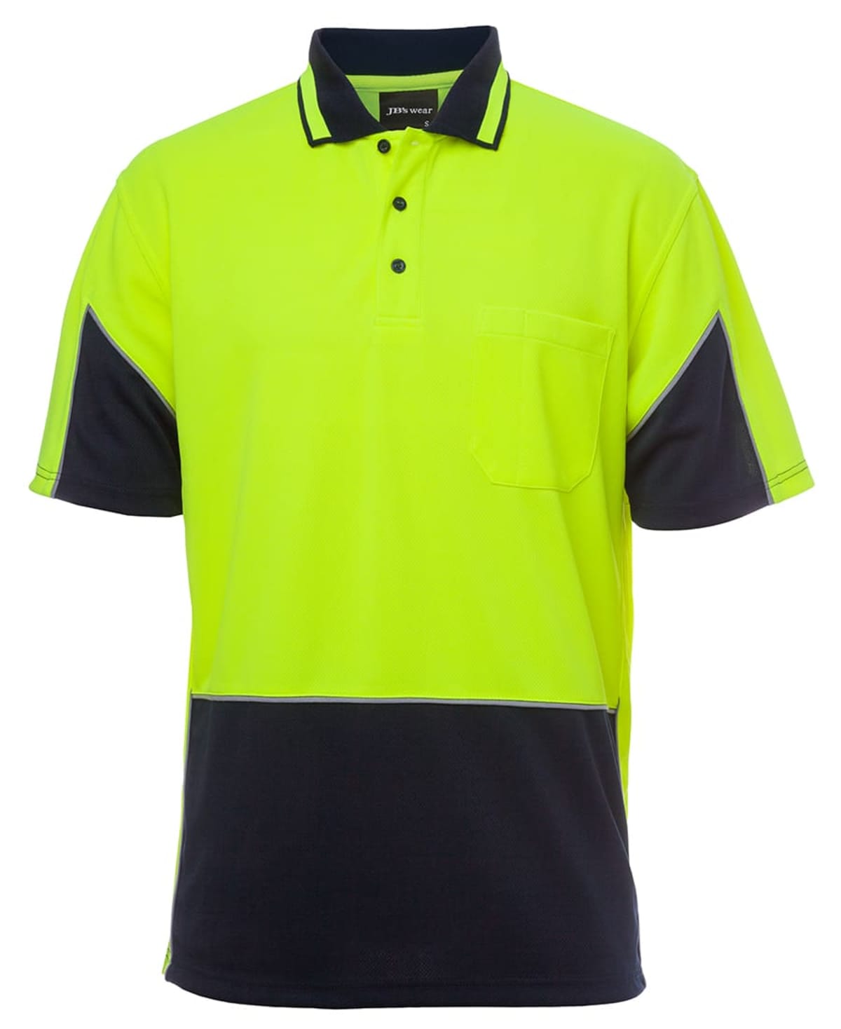 Hi Vis Short Sleeve Active Polos