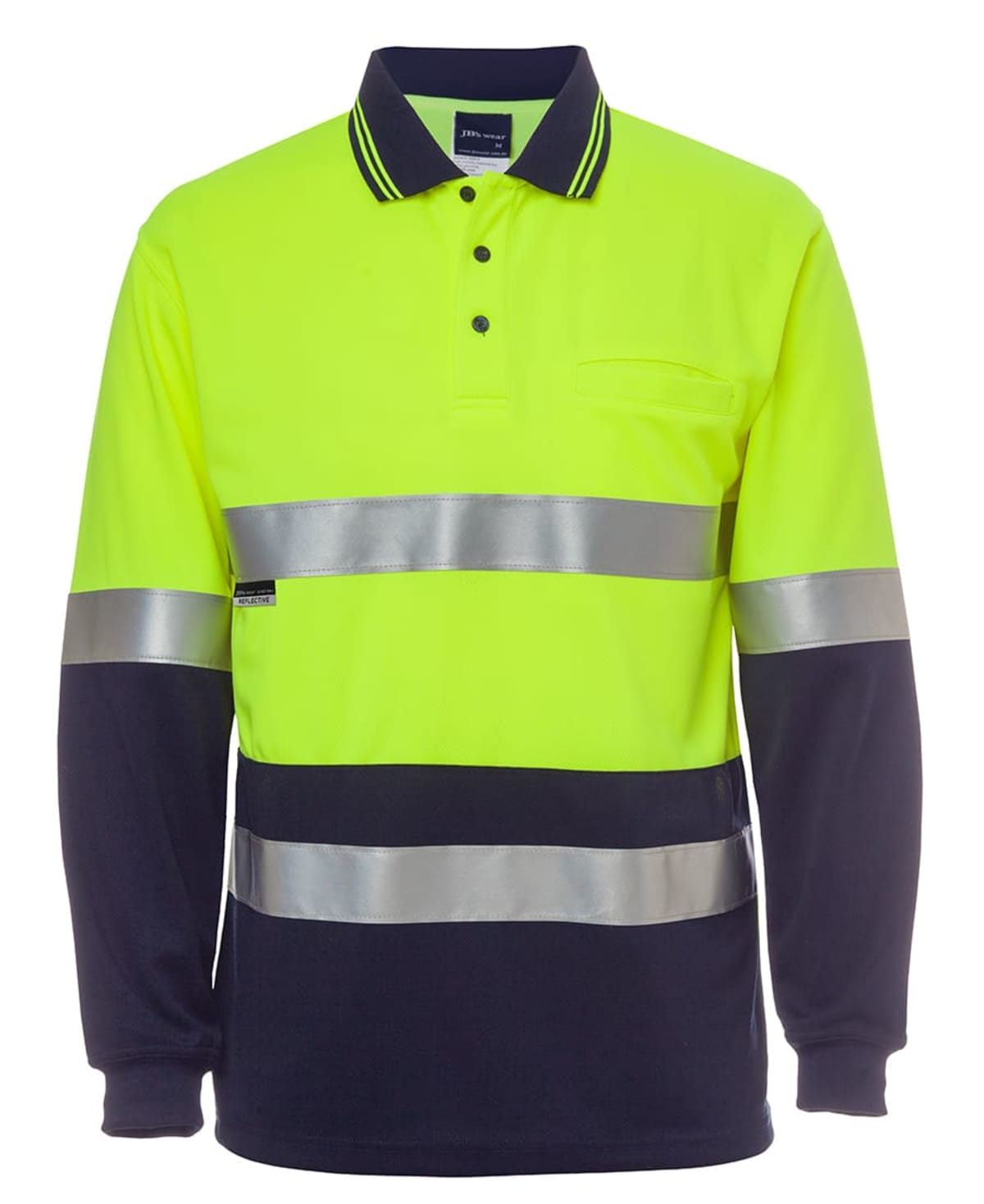 Hi Vis L/S (D+N) Mason Polos